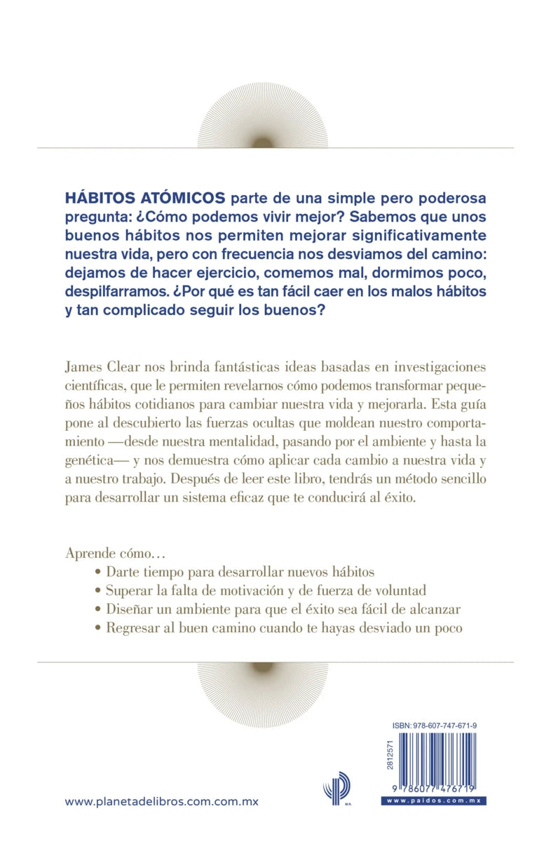 Hábitos atómicos | James Clear